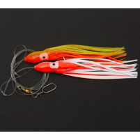 RON THOMPSON - Návazec Sea rig 10 / octopus 12cm glow / háček vel. 5/0 / vlasec 0,60mm