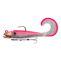DAIWA - Gumová nástraha Grandwave D-Wolf Curly 21cm, 265g, UV Pink Wolf