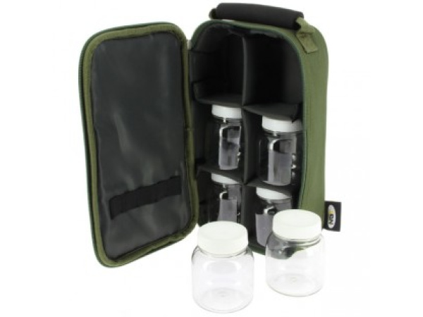 NGT - Pouzdro na dipy Glug bag green + 6 skleniček na dipy