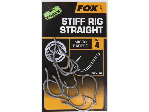 FOX - Háčky Arma point STIFF RIG STRAIGHT 