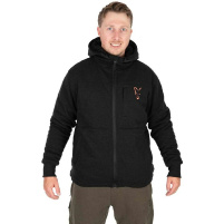 FOX - Mikina Collection Sherpa Hoodie Black & Orange