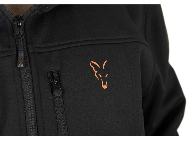 FOX - Bunda Collection Soft Shell Jacket Black Orange