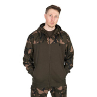 FOX - Mikina LW Khaki Camo Split Zip Hoody, vel. XXL
