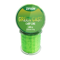 ZFISH Vlasec Green Cast Carp Line 600m - Průměr 0,26 mm