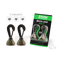 ZFISH Back lead 2ks - Gramáž 20g