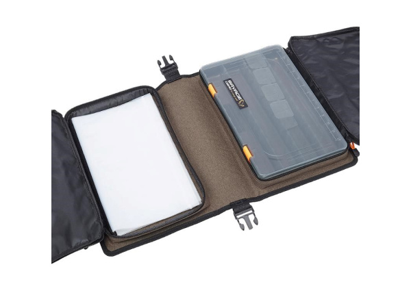 SAVAGE GEAR - Flip rig bag M + plast. box a 12ks sáčků