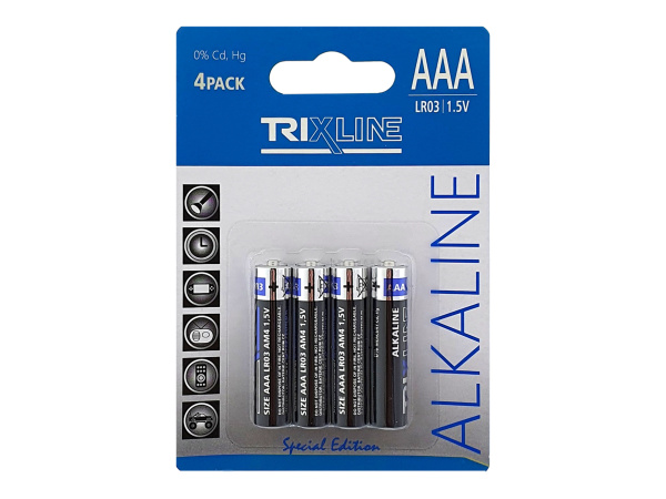 BC - Baterie - 1,5V AAA micro Alkaline ECO, 4ks