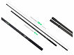 ZFISH Podběráková Tyč Vortex 1.8m Landing Net Handle