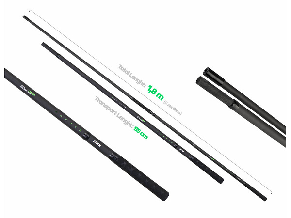 ZFISH Podběráková Tyč Vortex 1.8m Landing Net Handle