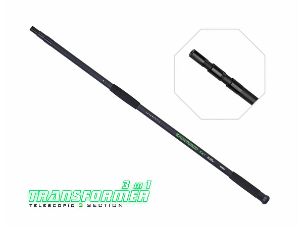 ZFISH Podběráková Tyč Transformer 3m Landing Net Handle
