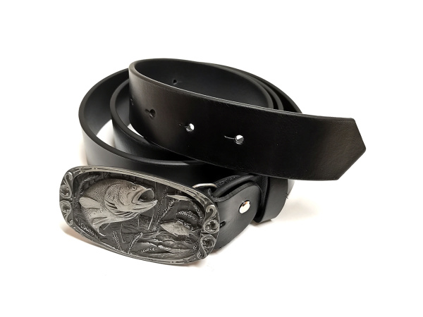 OPASKY JURČA - Opasek Fish / Bass, černý