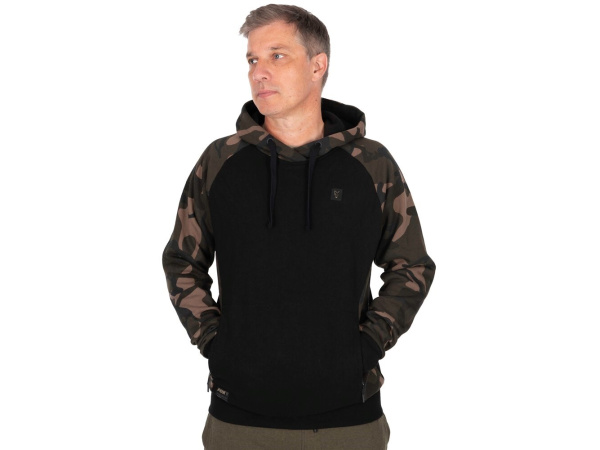 FOX - Mikina Black/Camo Pullover Premium 310 Hoodie