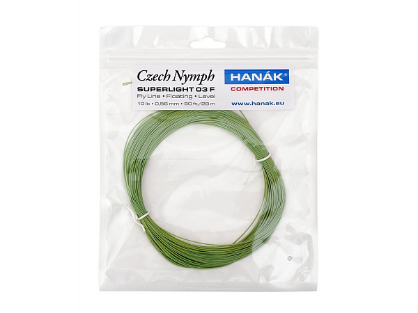 HANÁK - Muškařská šňůra Czech Nymph Superlight 03 F