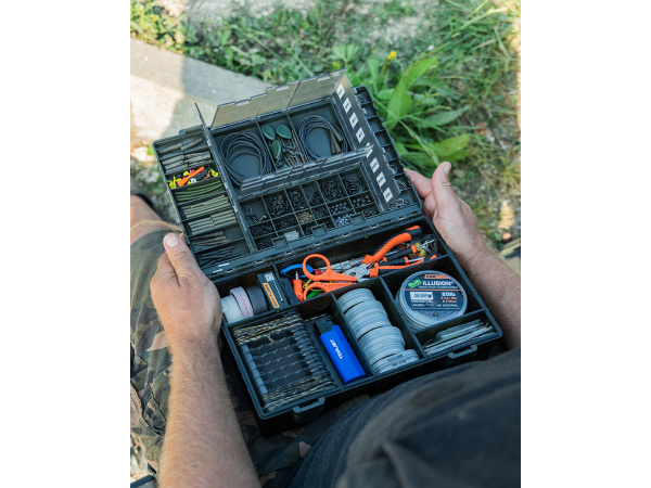 EDGES "loaded" medium tackle box