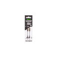 KORDA Montáž Kable Leadcore Leader Heli Safe 50 cm 2 ks Gravel