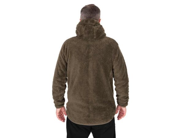 Fox HD Premium Full Zip Teddy Jacket - Khaki