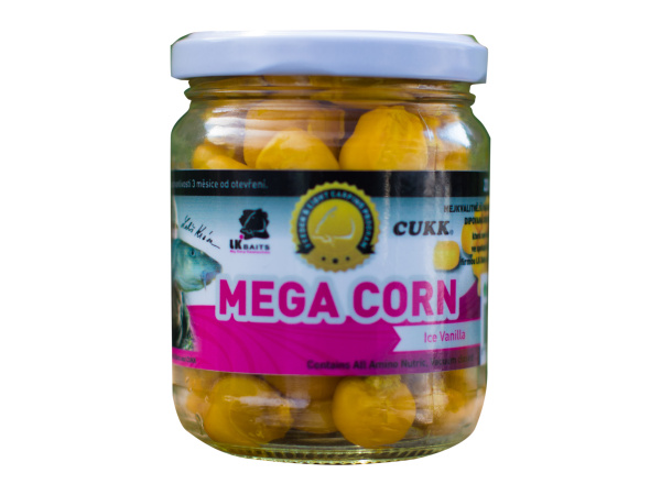 LK Baits obří kukuřice Mega Corn 220ml
