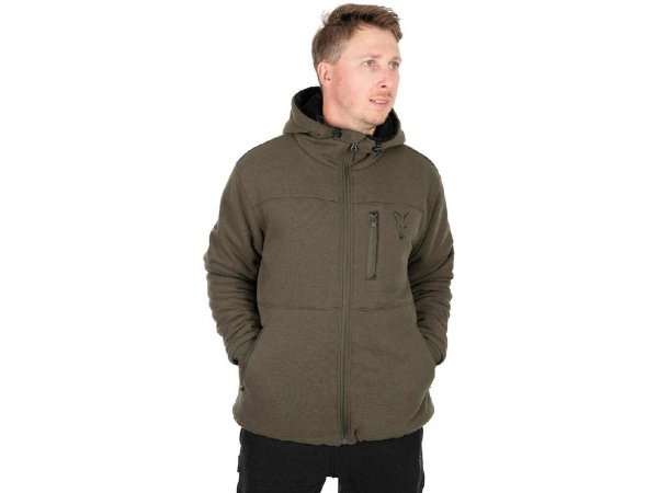 FOX - Mikina Collection Sherpa Hoodie Green & Black