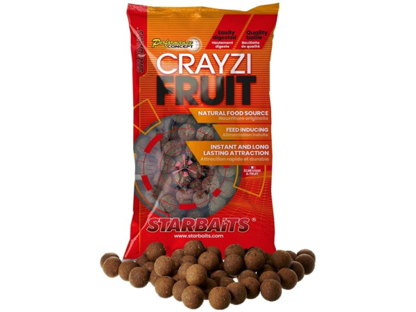 Starbaits - Boilies Crayzi Fruit, 800g