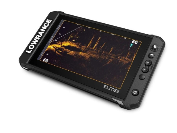 Lowrance - Sonar Elite FS 9 bez sondy + baterie 12V/7Ah + nabíječka Geti 6A 12V