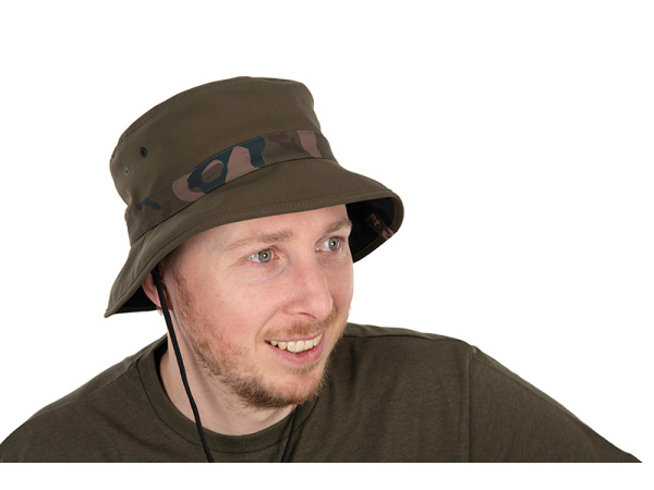 FOX - Klobouk Khaki/Camo Boonie Hat