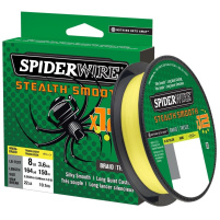 SPIDERWIRE - Šňůra Stealth smooth 12 - 0,11mm / 10,3kg - hi-vis yellow