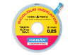 HANÁK - Bicolour indicator line 30m / 0,22mm / 5kg - žlutá-růžová