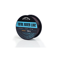 Carp'R'Us Carp´R´Us Vlasec Total River Line – Brown - Průměr: 0,350mm, Nosnost: 8,1kg, Návin: 1000m