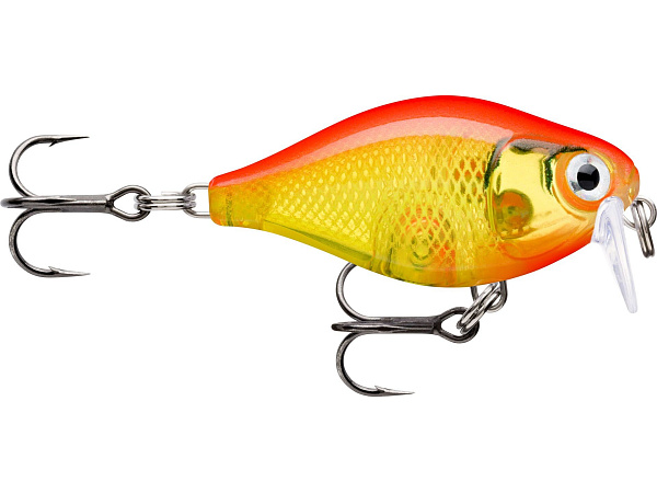 Rapala wobler X-Light Crank Shallow Runner Floating, rattling 4g 3,5 cm