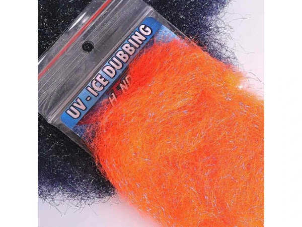HENDS - UV-ICE, dubbing - Ohnivě Oranžová Fluo