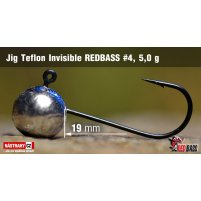 Red Bass - Jig koule Teflon invisible 4 - 5g