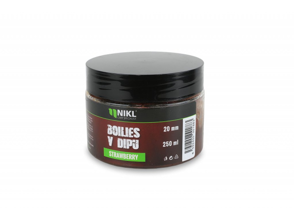 Karel Nikl - Boilies v dipu Strawberry 250g