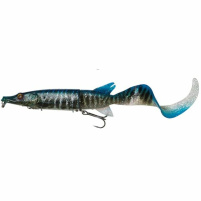 SAVAGE GEAR - Nástraha 3D Hybrid Pike s trojháčkem,17cm / 47g - Blue Silver UV