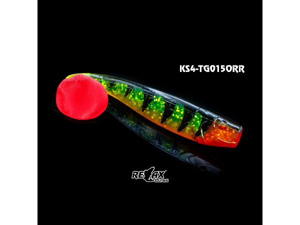 Relax - Gumová nástraha Ohio 5 Tiger - Barva TG015ORR - blister 3ks - 12,5cm