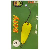 ICE Fish - Plandavka s jednoháčkem DOTY FLUO 3g / 3cm