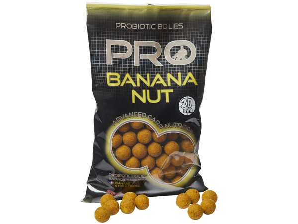 Starbaits - Boilies Probiotic Banana Nut, 800g