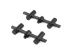 FOX - Hrazdy Black Label Carbon Adjustable Buzz Bars, 2 Pruty (110-125 mm), 2ks