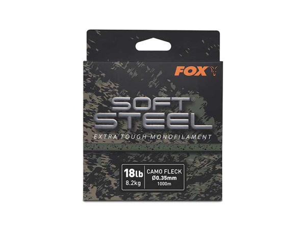 Fox šokový vlasec Soft Steel Fleck Camo Mono