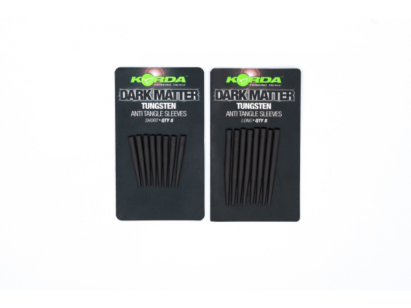 KORDA Těžké Převleky Proti Zamotání Anti Tangle Tungsten Sleeves 8 ks Long