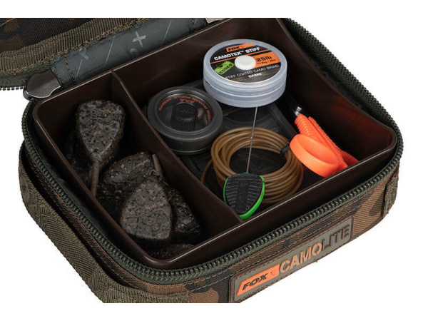 FOX - Pouzdro Camolite Rigid Lead & Bits Bag COMPACT
