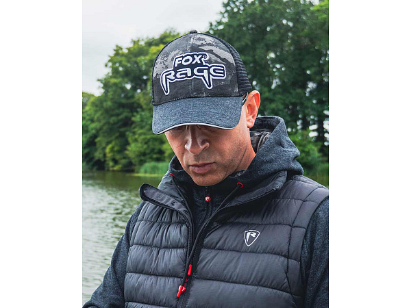 Fox Rage Embroided Camo Trucker Cap