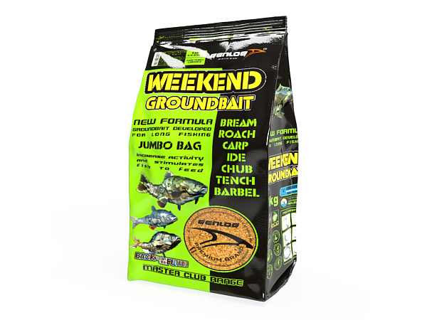 GENLOG KRMNÁ SMĚS WEEKEND Bream / Cejn 5kg Výprodej