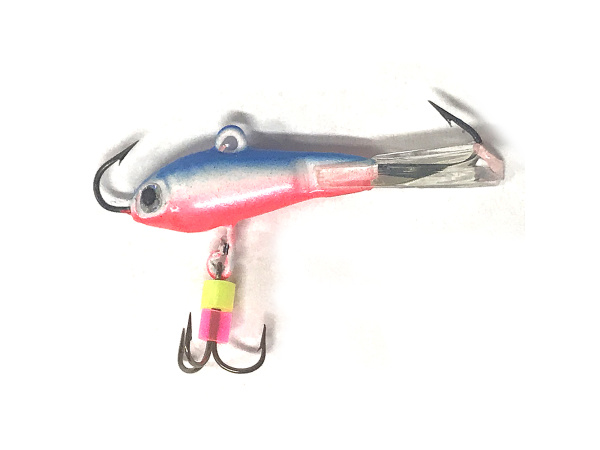 JAXON - Marmyška vertikál modro / červená 4,5g - 3,5cm