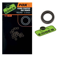 Fox - Kroužky Kuro coated rig rings 3,2mm