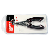 Hell-Cat Nůžky Scissor for braided line-S/S Claret-red