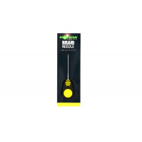 KORDA Jehla Braided Hair Needle Yellow 7 cm