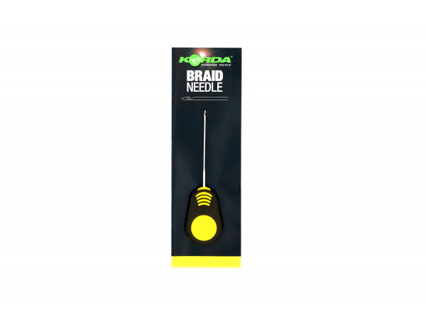 KORDA Jehla Braided Hair Needle Yellow 7 cm