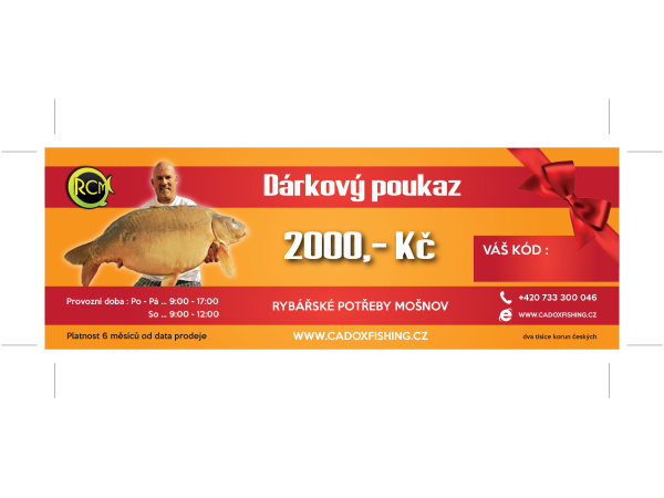 Dárkový poukaz Prodejna 2000 Kč