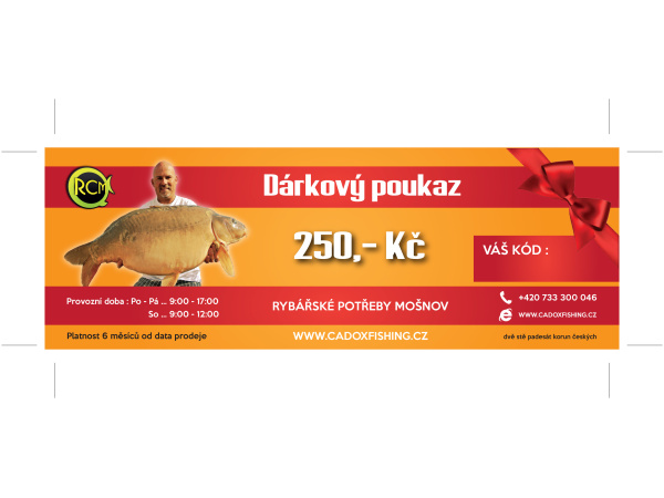 Dárkový poukaz Prodejna 250 Kč