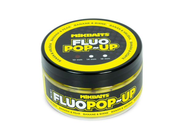 Mikbaits - Plovoucí Fluo mini boilie 100ml, 10mm